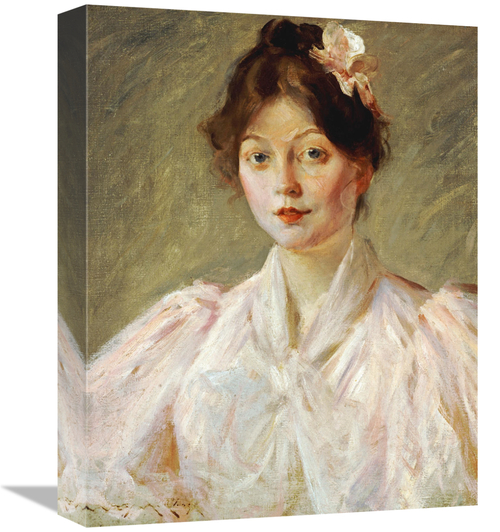 Global Gallery GCS-267849-16-142 16 in. Young Woman in Pink Art Print 