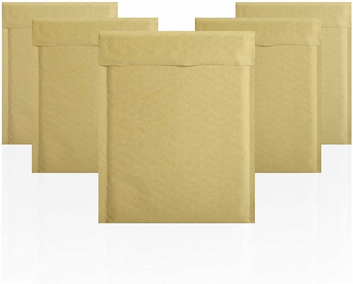 CD Size Natural Brown Kraft Bubble Mailers 7.25 x 7 Padded Envelopes 7