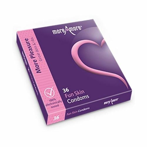Fun Skin Condoms (36pcs) MoreAmore E29096