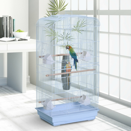 PawHut 36" Bird Cage Macaw Finch Play House Cockatoo Parrot Flight