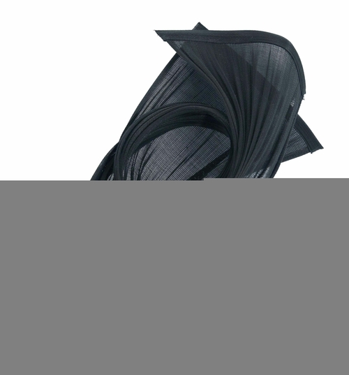 Bespoke navy jinsin racing fascinator