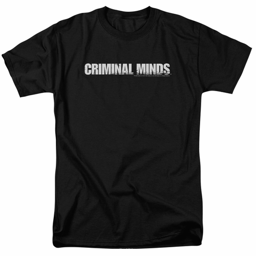 Trevco CBS881-AT-9 Criminal Minds & Logo Short Sleeve Adult Cotton 18-