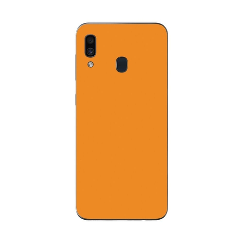 MightySkins SAGA20-Solid Orange Skin for Samsung Galaxy A20 & A30 - So