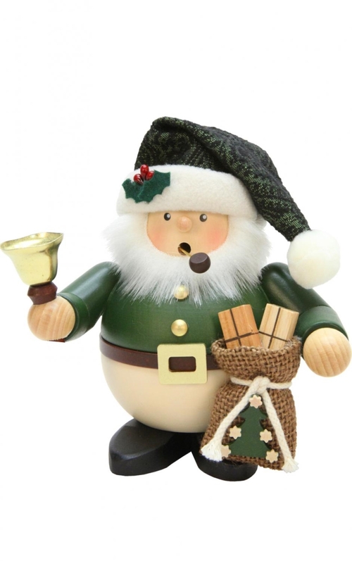 Alexander Taron 1-474 Christian Ulbricht Incense Burner - Green Santa