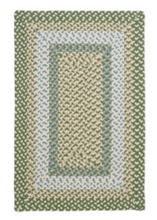 Colonial Mills Rug MG19R048X072R Montego - Lily Pad Green 4 ft. x 6 ft