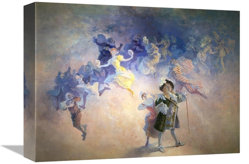 16 in. The Comedy Art Print - Jules Cheret