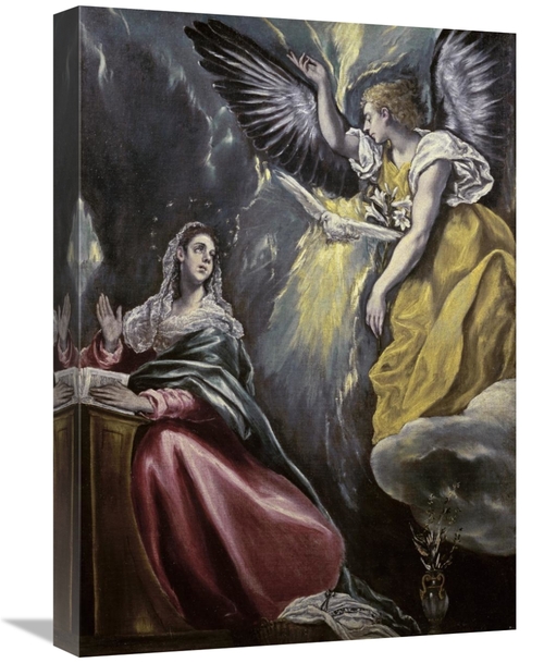 Global Gallery GCS-282010-22-142 22 in. The Annunciation Art Print - E