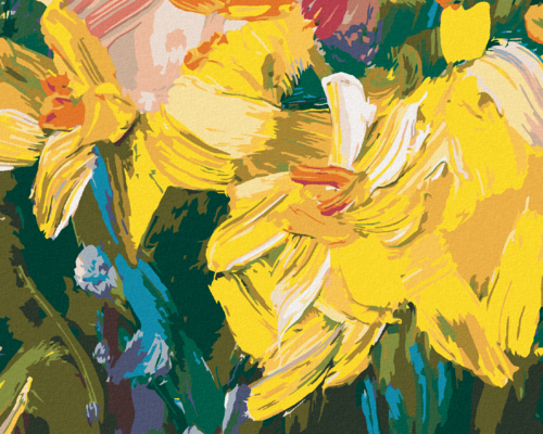 Paint by Numbers - YELLOW NARCISSUS