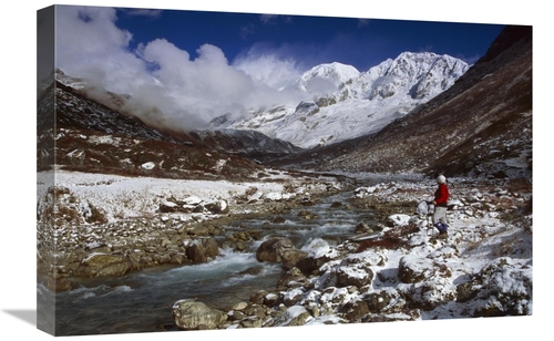 Global Gallery GCS-453469-1624-142 16 x 24 in. Kabru Peak, Winter 