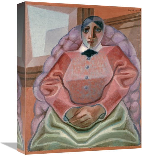 Global Gallery GCS-266457-16-142 16 in. Woman in an Armchair Art Print