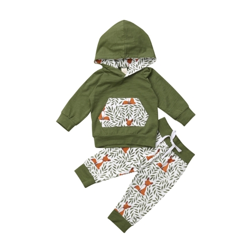 Lovely Newborn Kids Baby Girl Boy Floral Fall