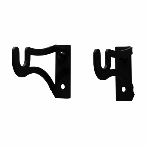 Wrought Iron Curtain Brackets For .5 Inch Rods