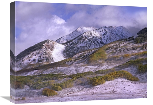 Global Gallery GCS-396172-1824-142 18 x 24 in. Elk Mountains with Snow