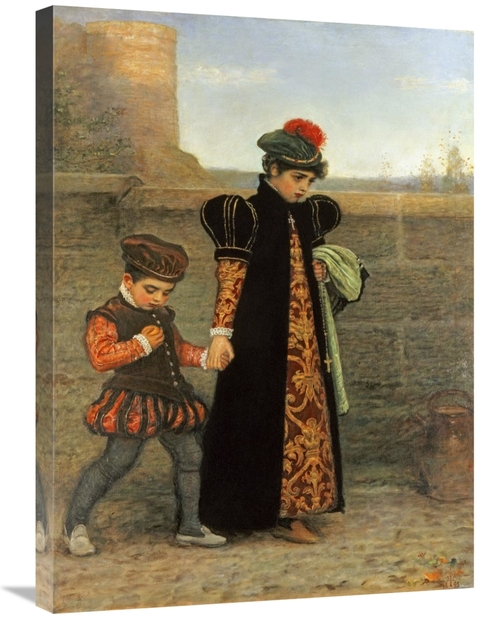 Global Gallery GCS-266877-30-142 30 in. The Girlhood of Saint Theresa 