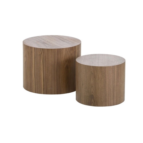 MDF with ash/oak/walnut veneer sidetable/coffee table/end