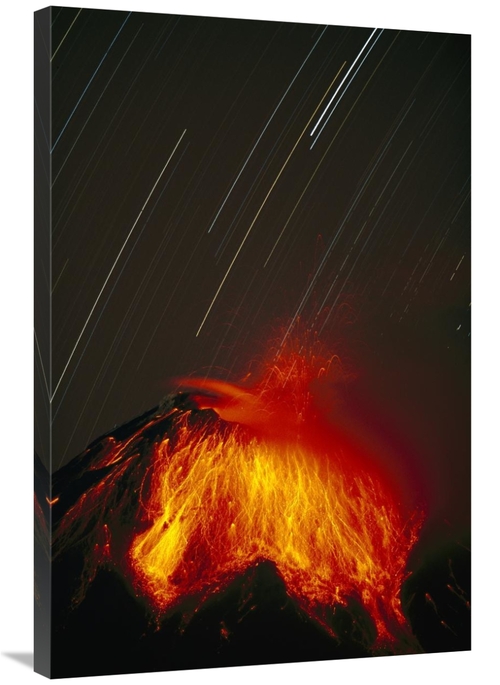Global Gallery GCS-451638-2436-142 24 x 36 in. Tungurahua Volcano Erup