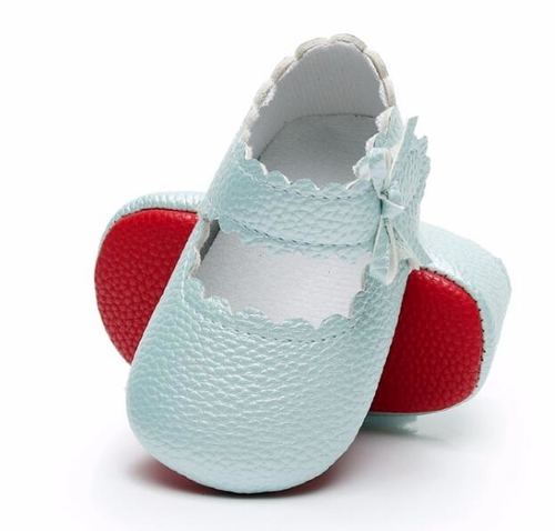 2019 Fashion baby moccasins shoes red sole ballet