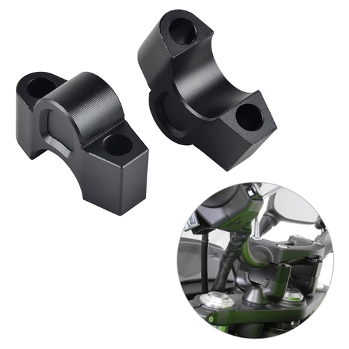 CNC 22mm Motorcycle Risers Handlebar For Kawasaki