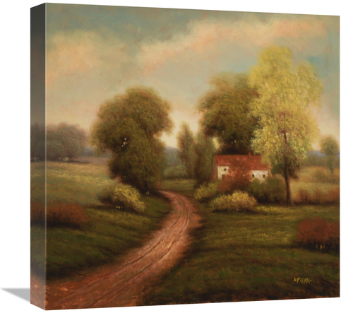 Global Gallery GCS-132508-1818-142 18 x 18 in. Chateau Trail Art Print