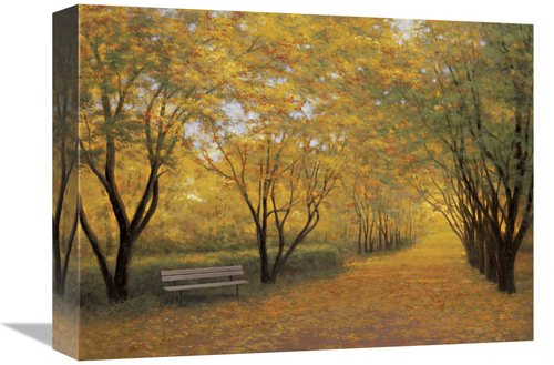 Global Gallery GCS-129748-1216-142 12 x 16 in. Autumn Gold Art Print -