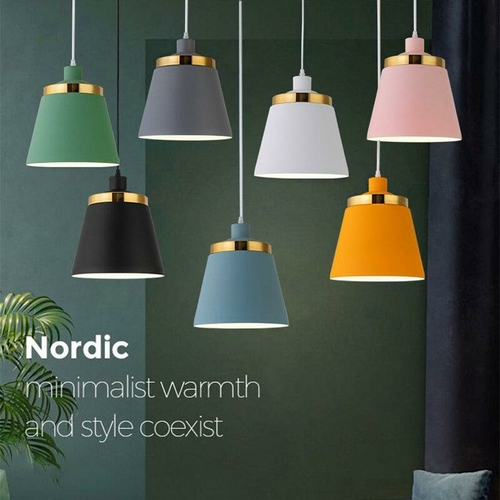 Nordic E27 LED chandelier Minimalism pendant light indoor for bedroom