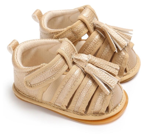 2019 Hard sole new summer tassel style baby