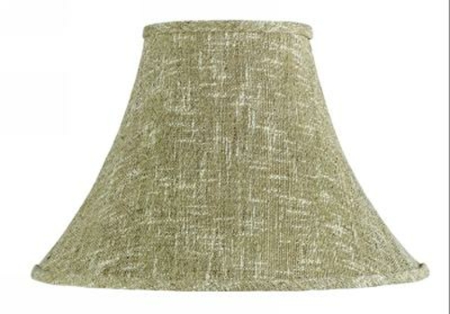 Cal Lighting SH-7201 Natural Linen Bell Shape Shade