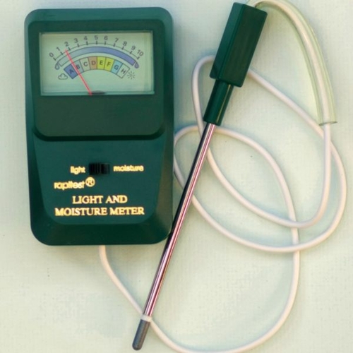 Luster Leaf Products LUS1830 Rapitest Moisture Light Meter Combo Meter