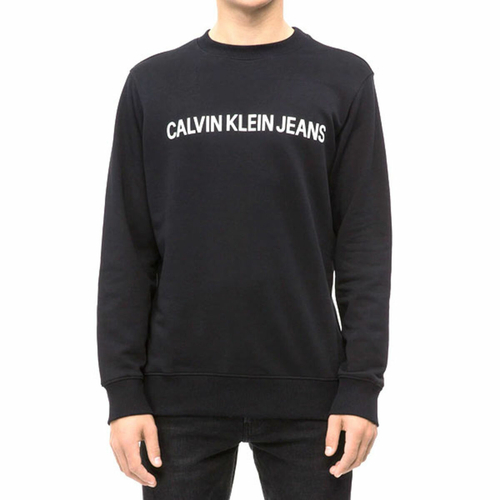 Men’s Sweatshirt without Hood Calvin Klein CORE LOGO INTITUTIONAL