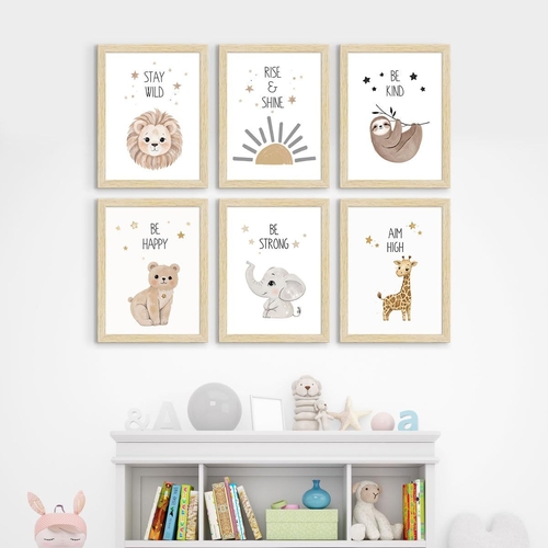 Wall Paintings For Kids Room, Kids Room Wall Frame, Kids Room