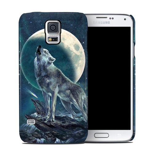 DecalGirl SGS5CC-HOWLSOLO Samsung Galaxy S5 Clip Case - Howling Moon S