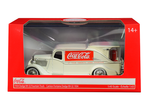 1934 Dodge KH-32 Streamline Fountain Truck \Coca-Cola\" Cream 1/43