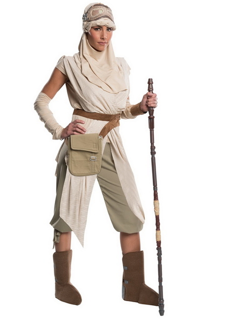 Rubies Costumes 245265 Star Wars The Force Awakens Rey Grand Heritage 