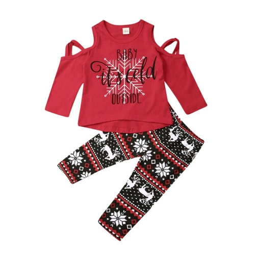 Pudcoco Autumn Christmas Kids Toddler Baby Girl