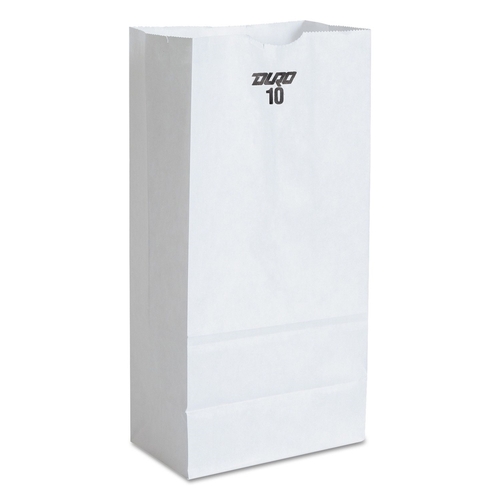 DURO HILEX POLY 51045 White Grocery Bag - Case Of 500