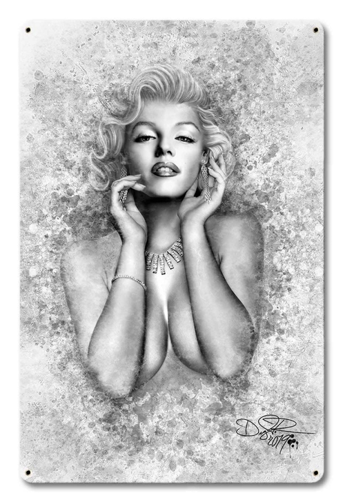 Psdshutterstock Marilyn 2 Sign - 12 x 18 in.