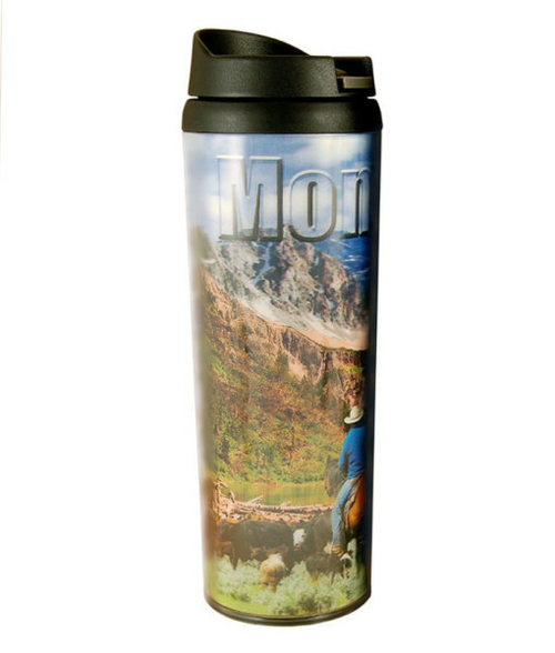 Americaware SATMON01 Montana Full Color Lenticular Tumbler