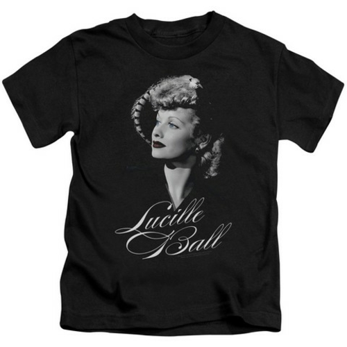 Trevco Lucille Ball-Pretty Gaze Short Sleeve Juvenile 18-1 Tee, Bl
