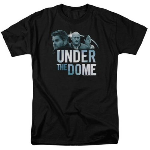 Trevco Under The Dome-Character Art - Short Sleeve Adult 18-1 Tee - Bl