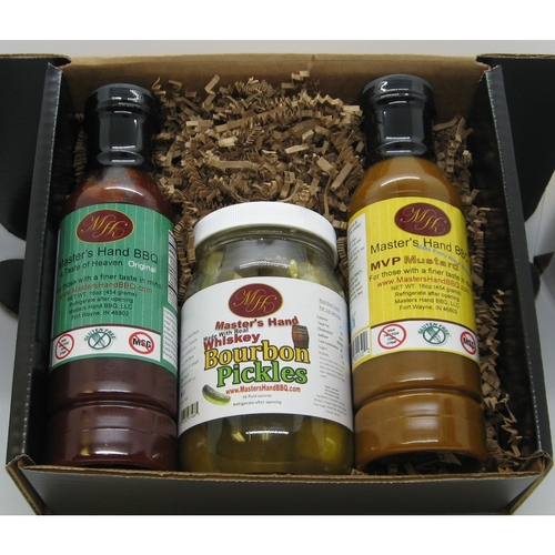 Black Gift Set (Original BBQ Sauce, Pickle, MVP Sauce)