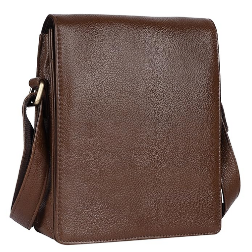 Unisex-Adult Genuine Leather Messenger Bag Slings