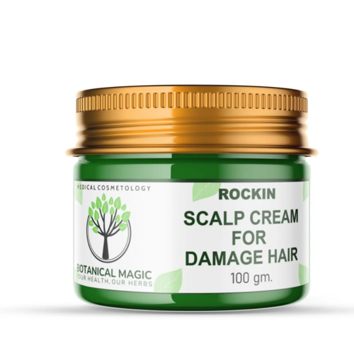 Rockin Hair Scalp Cream Damage Hair