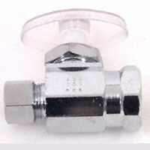 PP53PCLF Quarter Turn Straight Valve - 0.5 Fip x 0.375 In.