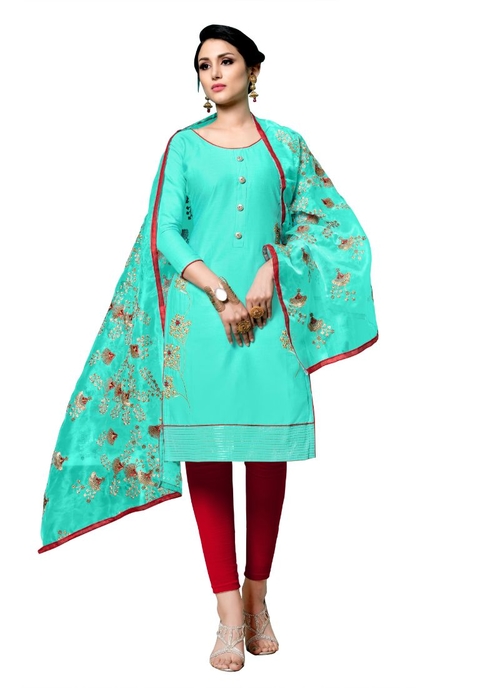 Generic Women's Jam Cotton Salwar Material