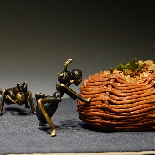 Colored Brass Ant