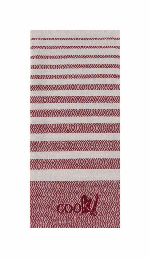 Kay Dee 6661938 18 x 28 in. Marsala Cotton Tea Towel - Pack of 6