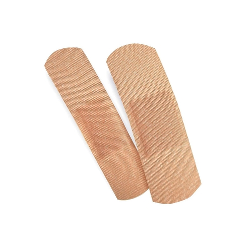 Adhesive Bandages. Pack of 100 Sterile Fabric Bandages 1  x 3  for