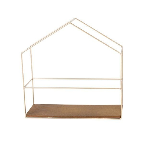 Casa House Display Shelf Gold