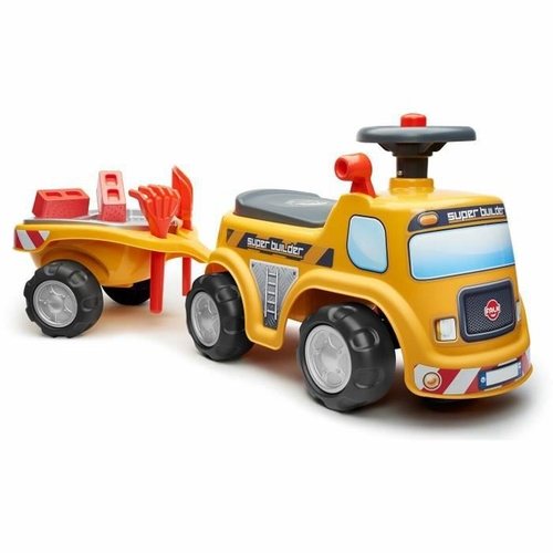 Tricycle Falk Super Builder Construction Rig Yellow
