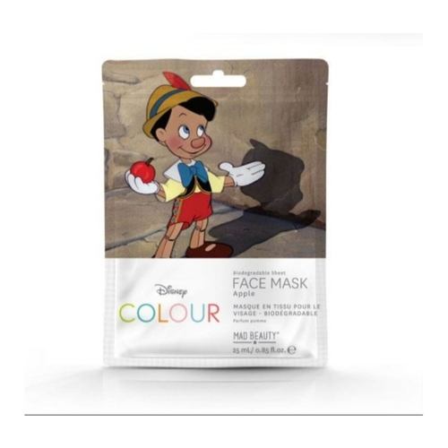 Facial Mask Mad Beauty Disney Colour Pinocho Apple Hyaluronic Acid